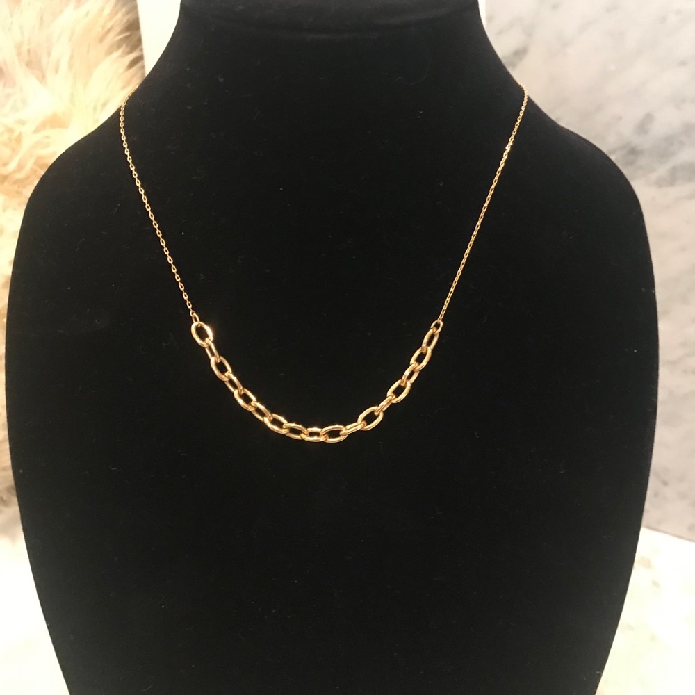Kate Spade ♠️ Simple Gold Link Chain Necklace
